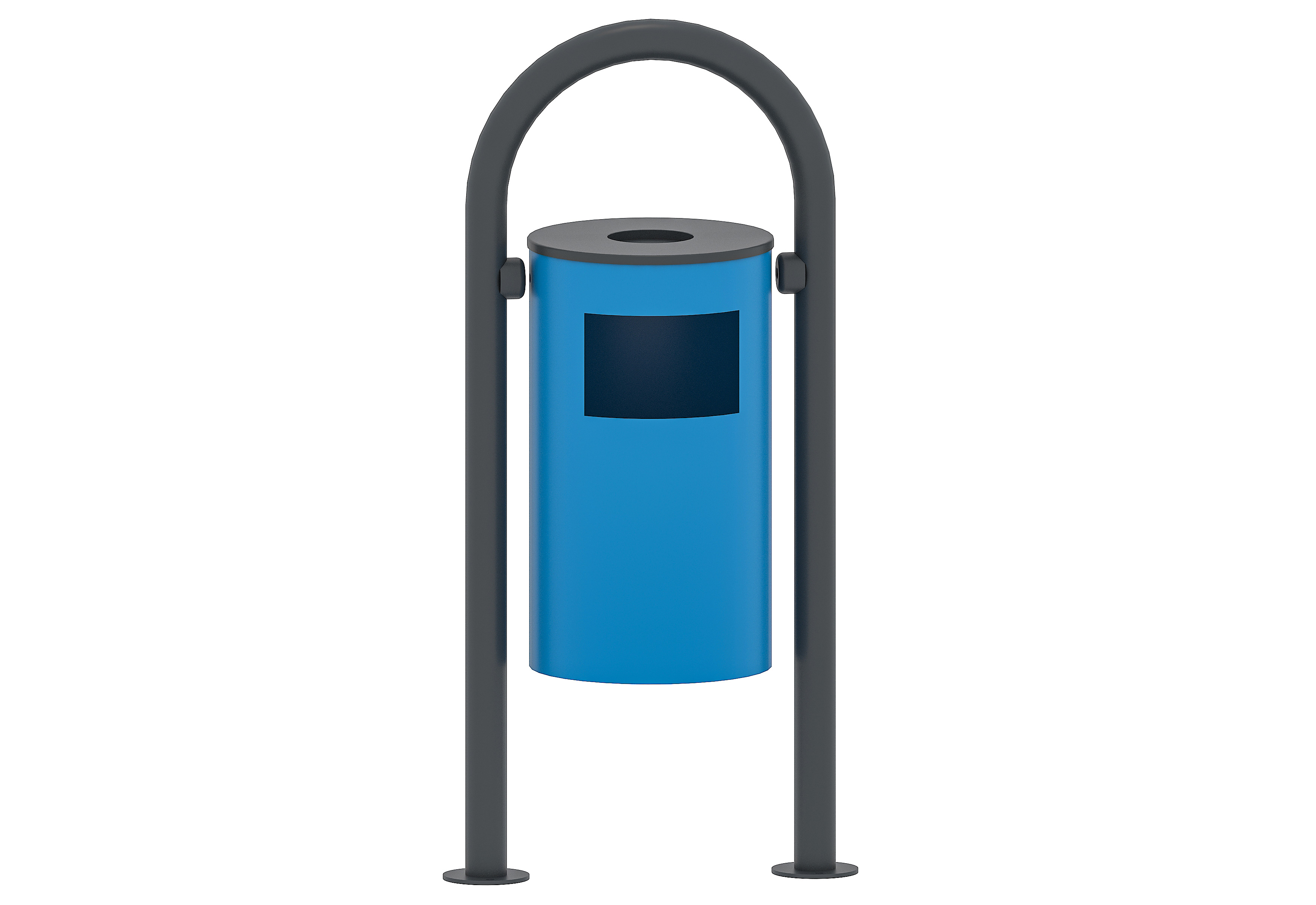 MCK101 - METAL WASTE BIN
